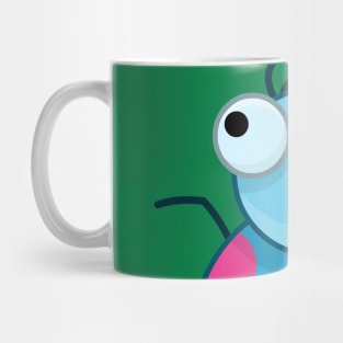 Funny Colorful Cute Little Bug Mug